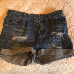 Jean shorts